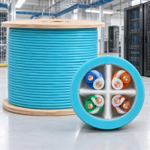 link-us-9146lszh-cat6a-utp-750mhz-305m สายแลน LINK CAT6A UTP รุ่น US-9146LSZH SUPER XG 750MHz 305 เมตร