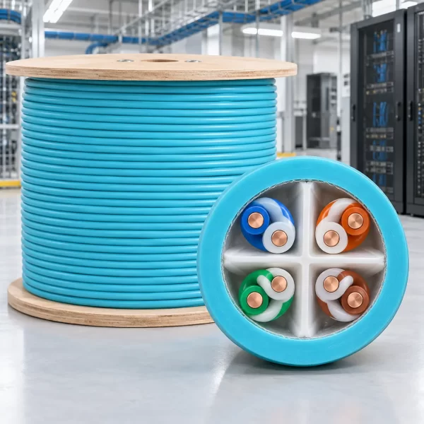 สายแลน LINK CAT6A UTP รุ่น US-9146LSZH SUPER XG 750MHz 305 เมตร