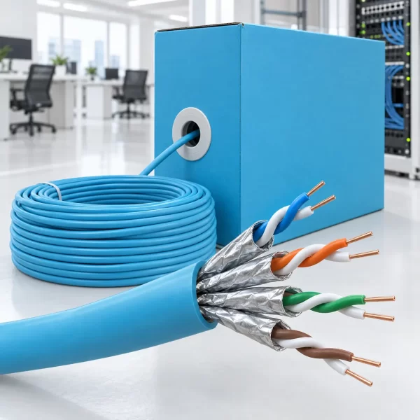 สายแลน LINK CAT6A U/FTP รุ่น US-9256ALSZH SUPER-S LSZH 305 เมตร