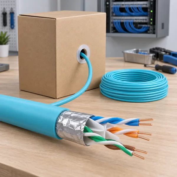 link-us-9266lszh-1-cat6a-f-utp-100m (2) สายแลน LINK CAT6A F/UTP รุ่น US-9266LSZH-1 SUPER XG 650MHz 100 เมตร