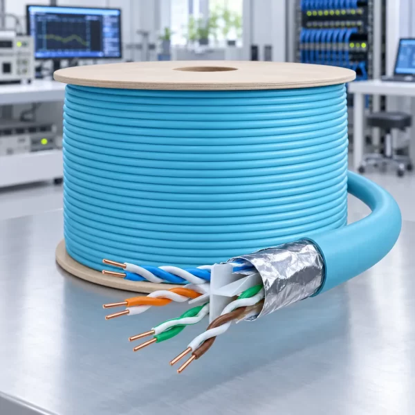 สายแลน LINK CAT6A F/UTP รุ่น US-9266LSZH SUPER XG 650MHz 305 เมตร