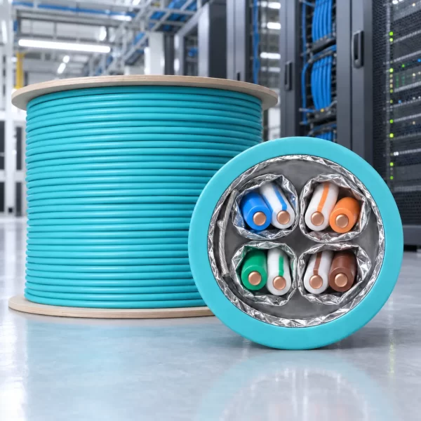 link-us-9267alszh-cat6a-f-ftp-305m สายแลน LINK CAT6A F/FTP รุ่น US-9267ALSZH SUPER-S 500MHz 305 เมตร