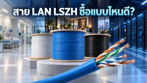 buy-lszh-lan-cable ม้วนสาย LAN LSZH สำหรับเลือกใช้ในโรงพยาบาล อาคารสำนักงาน และ Data Center