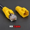 ยางครอบหัว RJ45 LINK CAT5e แบบล็อก สีเหลือง รุ่น US-6515