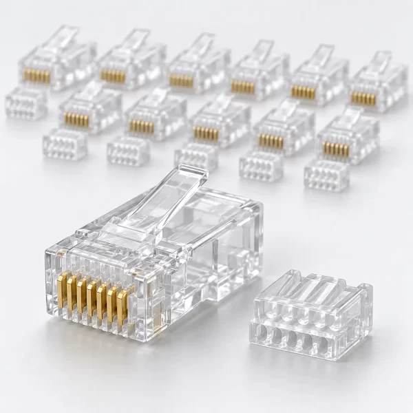 หัว RJ45 LINK CAT6 รุ่น US-1002 แบบมีตัวเรียงสาย ต่างจากรุ่นใหม่อย่างไร