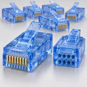 link-us-1062aa-4-cat6-blue-two-level-rj45 หัว RJ45 LINK CAT6 แบบ 2 ชั้น สีฟ้า รุ่น US-1062AA-4 เลือกใช้กับงานแบบไหน