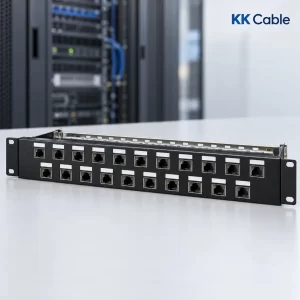 link-us-3002sa-shielded-patch-panel-24-port แผง Patch Panel LINK Shielded Unloaded 24 Port 1U รุ่น US-3002SA