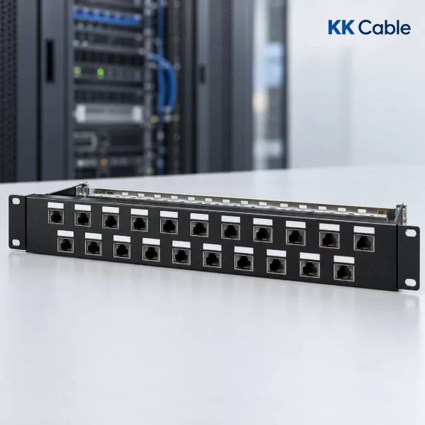 link-us-3002sa-shielded-patch-panel-24-port แผง Patch Panel LINK Shielded Unloaded 24 Port 1U รุ่น US-3002SA