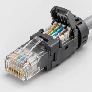 link-us-6110tf-cat6a-utp-field-termination-rj45 หัว RJ45 LINK CAT6A UTP รุ่น US-6110TF แบบเข้าหัวภาคสนาม