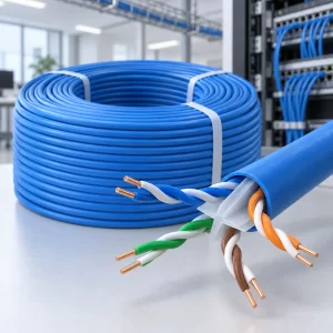 สายแลน LINK CAT6 UTP รุ่น US-9106A สำหรับภายในอาคาร 305 เมตร