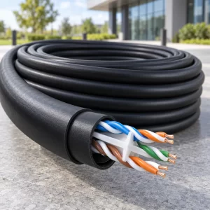 สายแลน LINK CAT6 Outdoor รุ่น US-9106OUT ยกกล่อง 305 เมตร