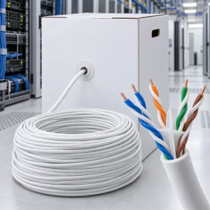 สายแลน LINK CAT6 UTP Ultra รุ่น US-9116 600 MHz 305 เมตร