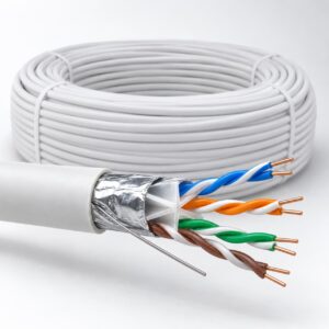 สายแลน LINK CAT6 F/UTP รุ่น US-9136LSZH มีชิลด์ LSZH 305 เมตร