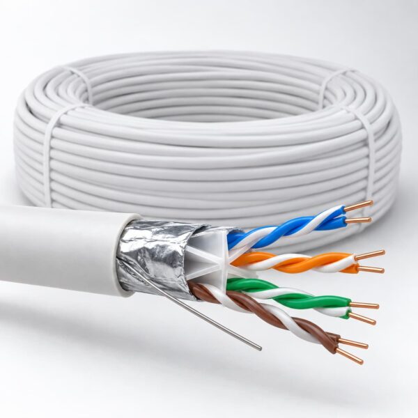 สายแลน LINK CAT6 F/UTP รุ่น US-9136LSZH มีชิลด์ LSZH 305 เมตร