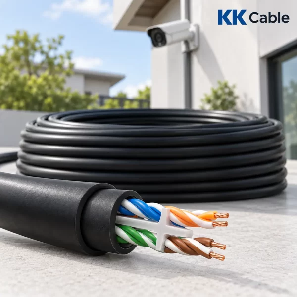 สายแลน LINK CAT6A UTP Outdoor รุ่น US-9156AOUT 500MHz 305 เมตร