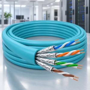 สายแลน LINK CAT6A Indoor LSZH รุ่น US-9256LSZH ยกม้วน 305 เมตร