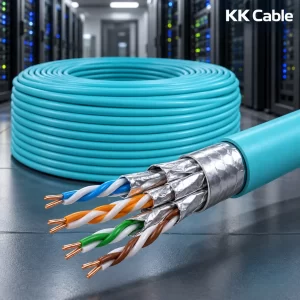 สายแลน LINK CAT6A F/FTP รุ่น US-9267ALSZH 500MHz LSZH 305 เมตร